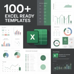 1000+ Excel Ready Template and 30 + Video Tutorials